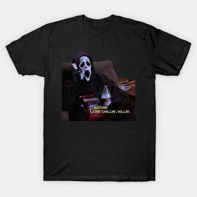 SCREAM chillin & killin T-Shirt by ematzzz